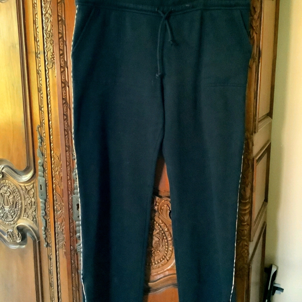 BURBERRY Joggers Sweatpants XL Black Retail $600